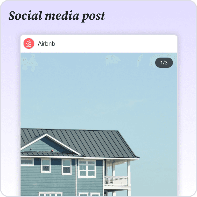 Social post
